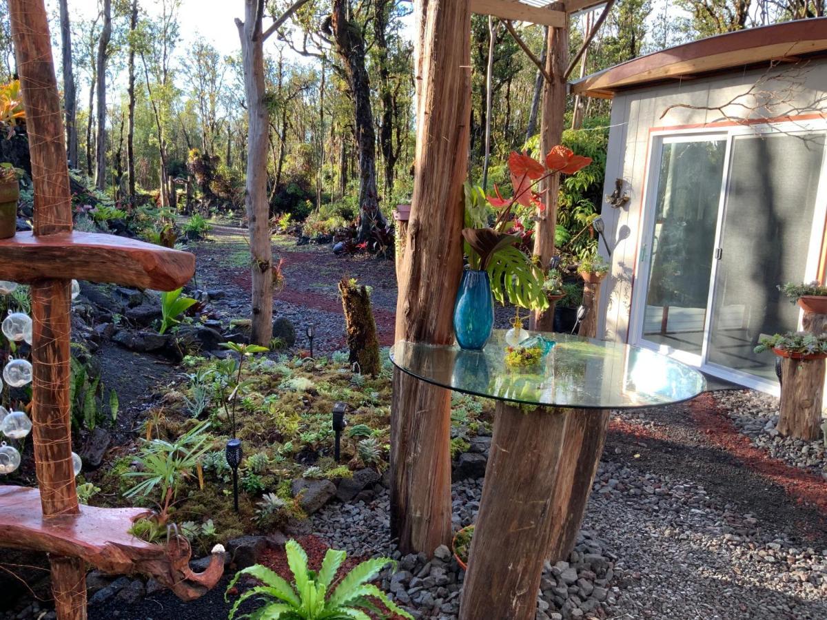 Exotic Garden Cottage At Amazing Volcano Fissure Mountain View Exterior foto